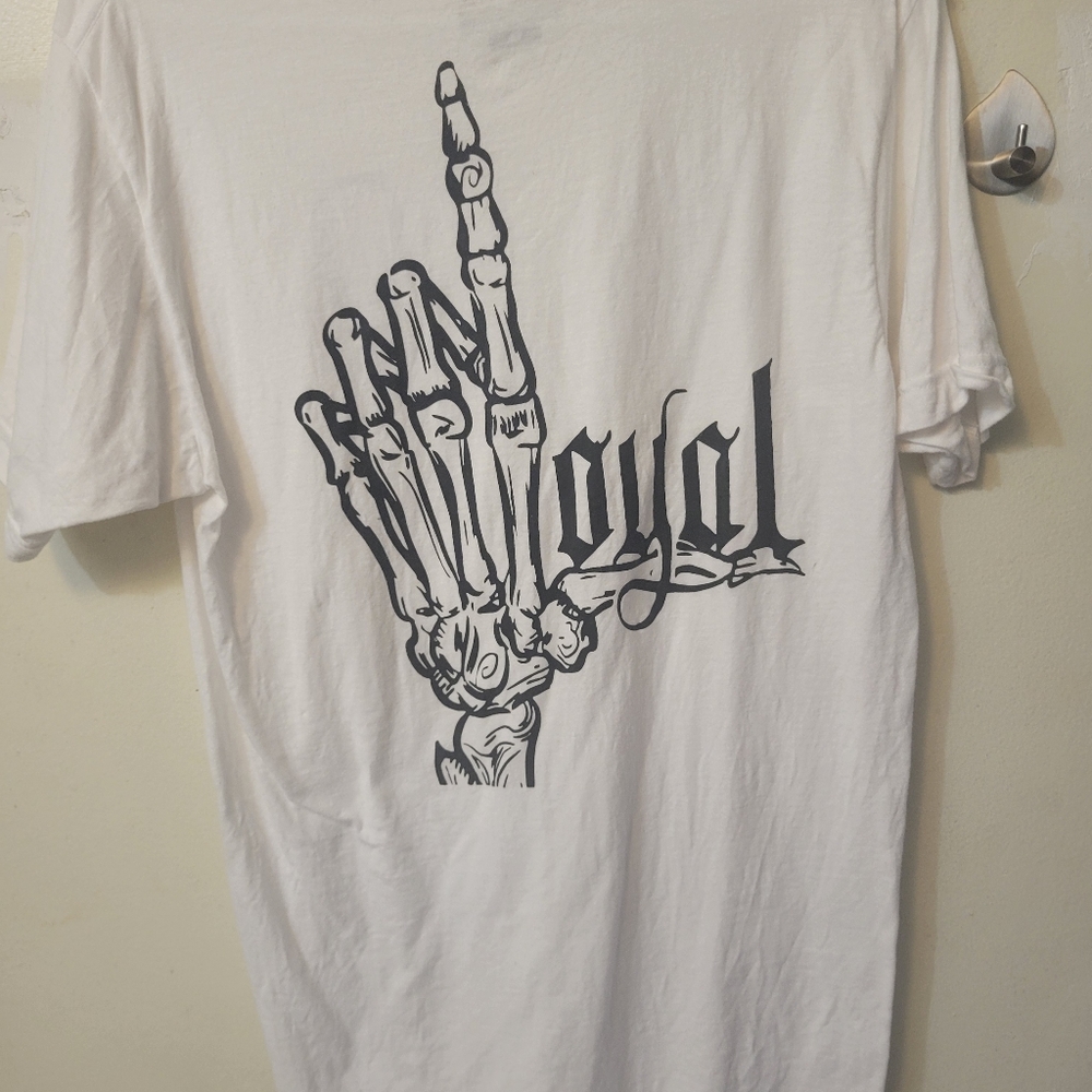 White "Loyal" Tee